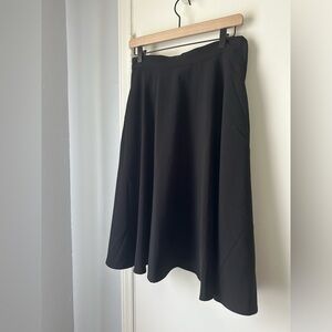ModCloth black a-line skirt